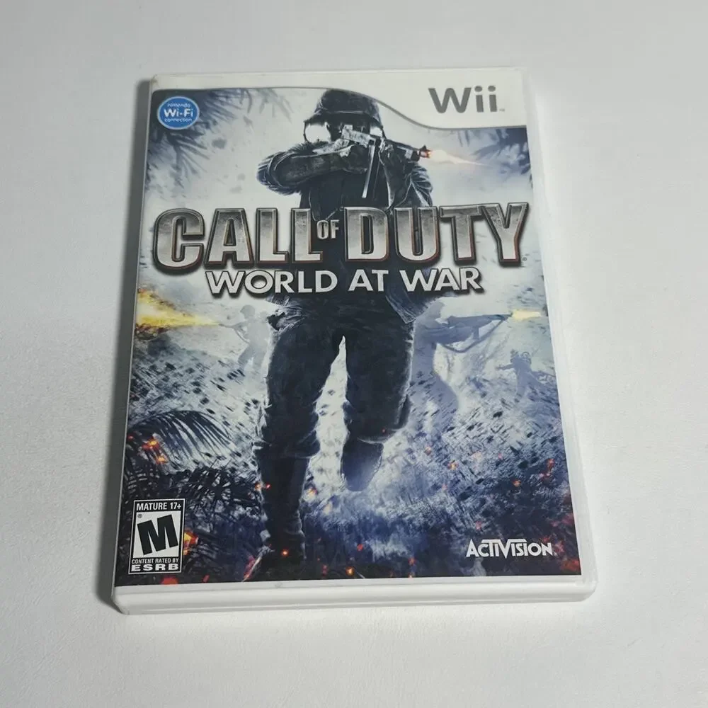 Activision Call of Duty: World at War First-Person Shooter for Nintendo Wii 2008